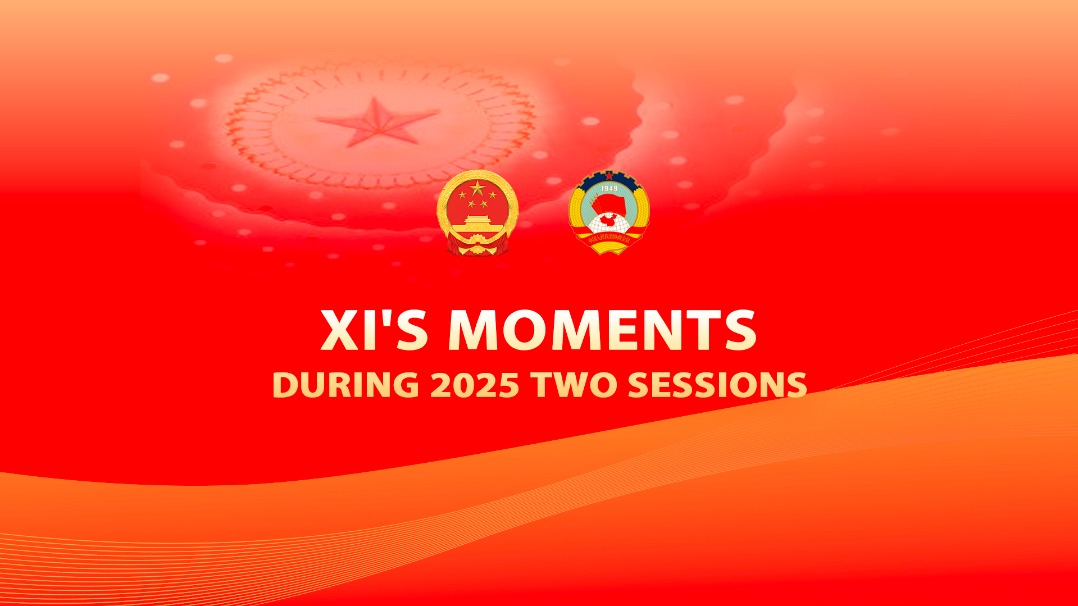 Xi's Moments during 2025 Two Sessions