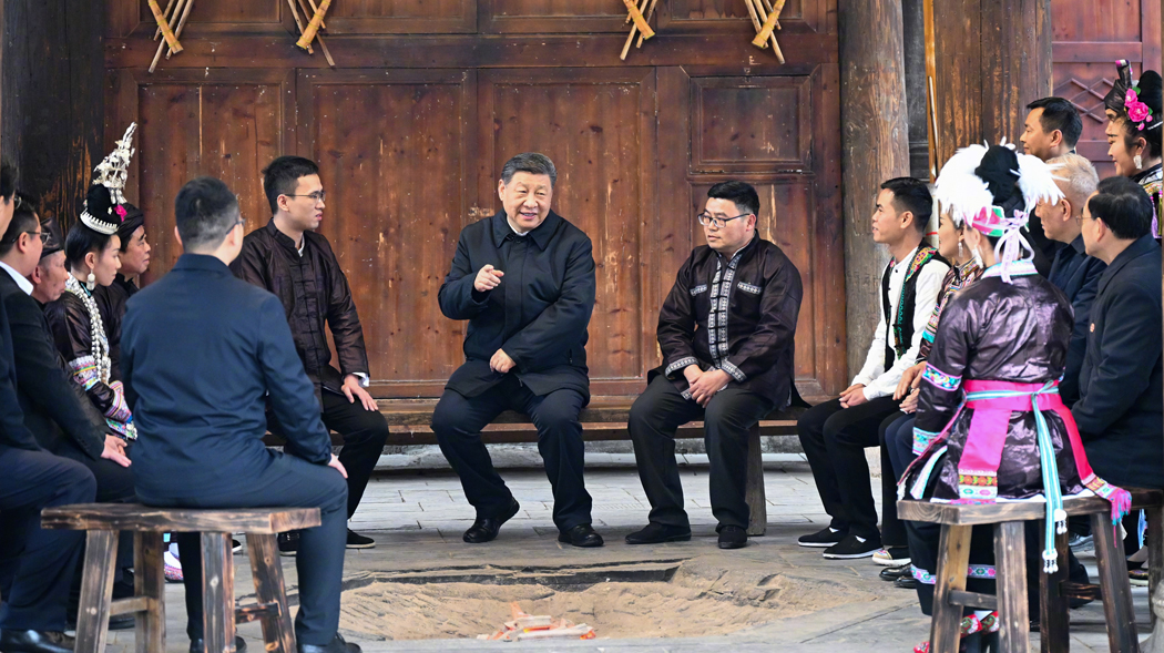 Xi inspects Southwest China's Guizhou province