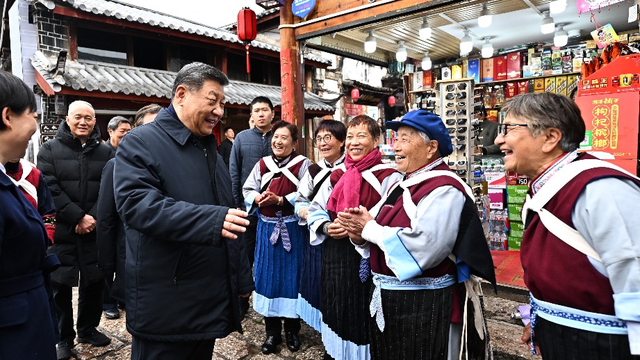Xi inspects Southwest China's Yunnan province