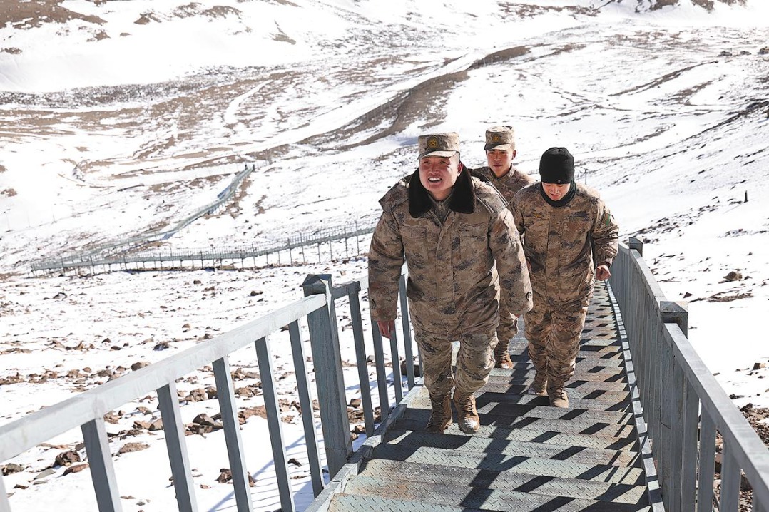 Dire conditions don't deter resolute soldiers